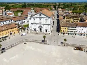 Piazza di Palmanova dall'alto