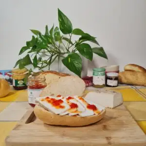 panino ricotta peperoni