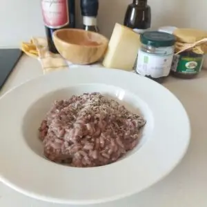 Risotto mantecato con formaggio fresco