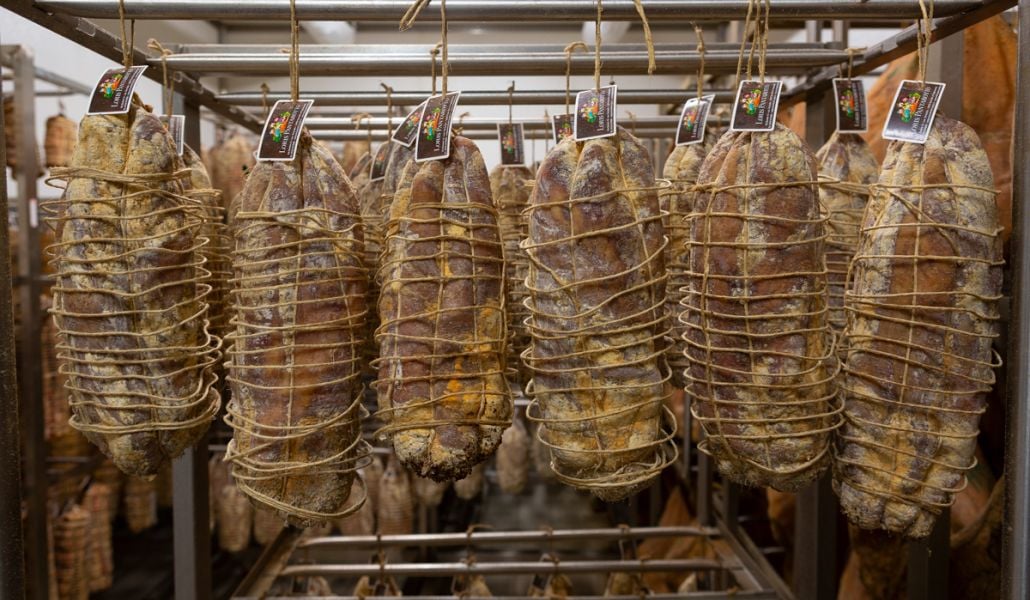 Salumificio Panatarotto stagionatura