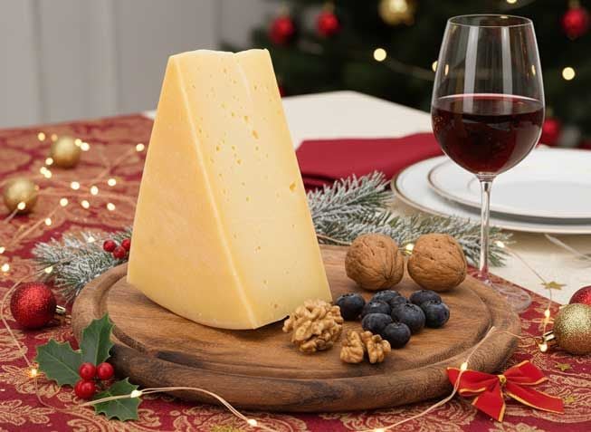 Montasio e vino - Natale