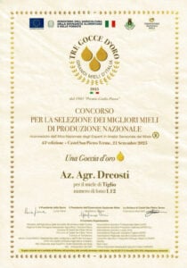 attestato miele di tiglio