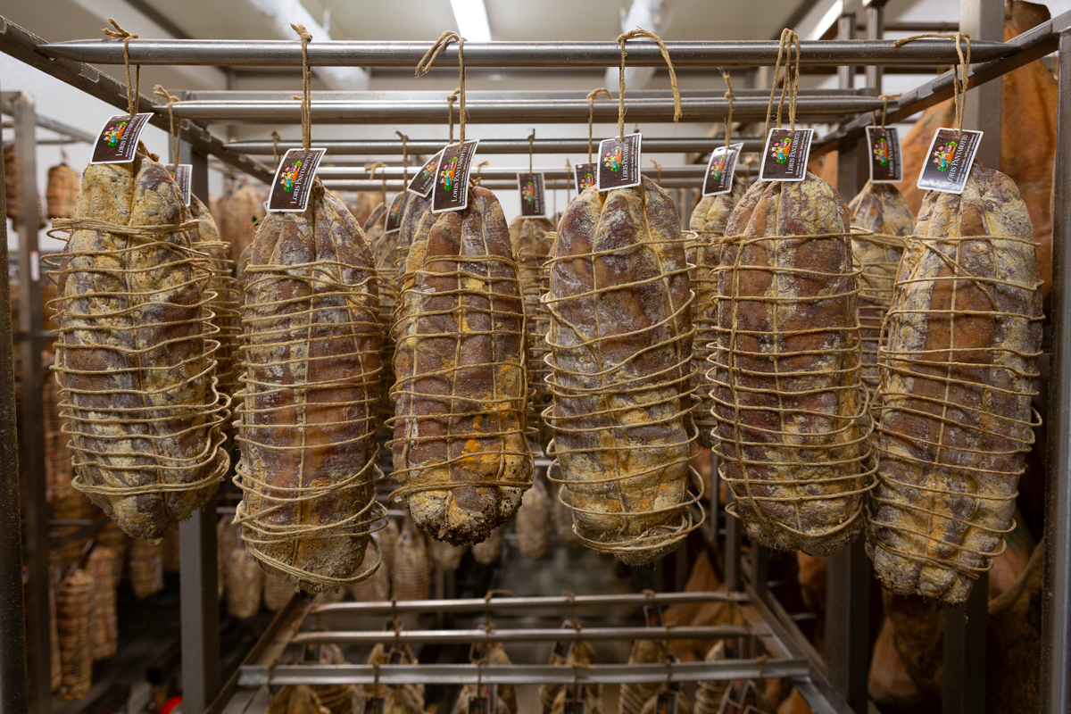 Salumificio Panatarotto stagionatura