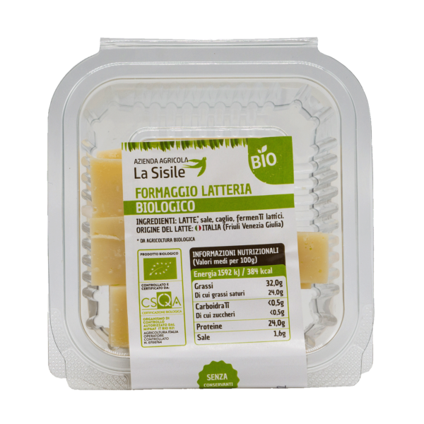 Formaggio latteria a cubetti