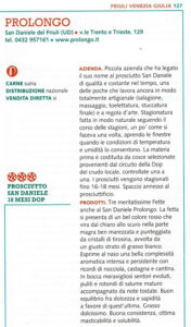 pagina Gambero rosso Prolongo