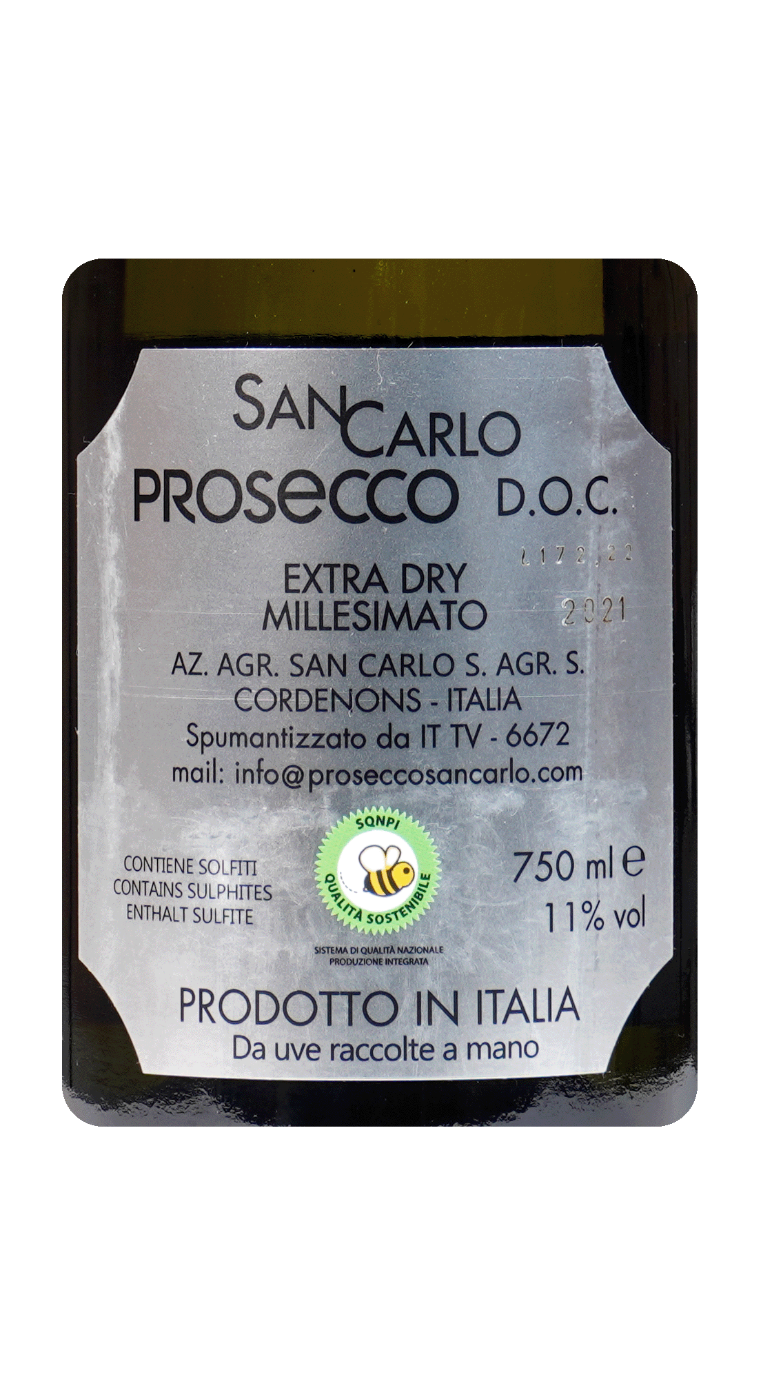 prosecco etichetta prosecco etichetta