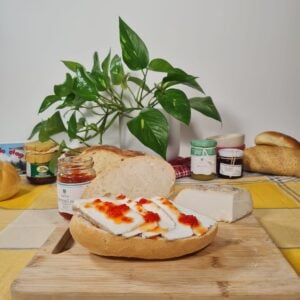 panino ricotta peperoni