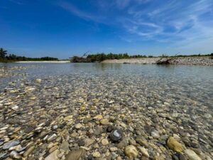 "Letto" ghiaioso del fiume Tagliamento