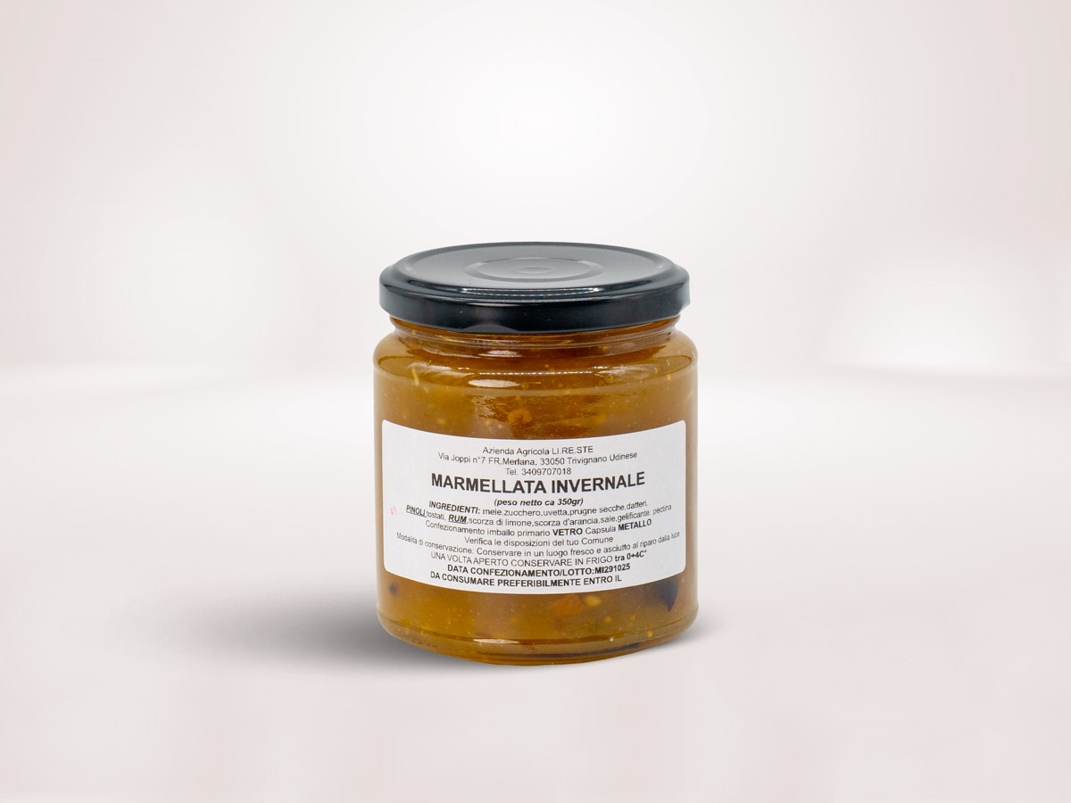 Marmellata invernale- natalizia, Lireste