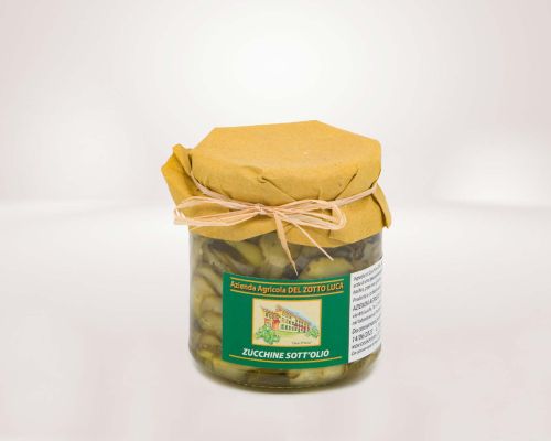 zucchine sott olio