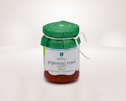 composta di peperoni rossi bio