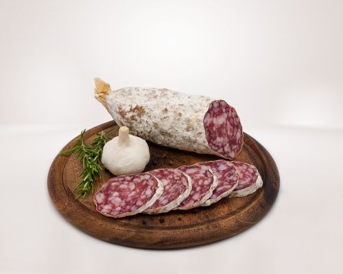 salame con aglio salame con aglio